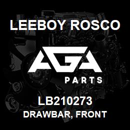 LB210273 Leeboy Rosco DRAWBAR, FRONT | AGA Parts