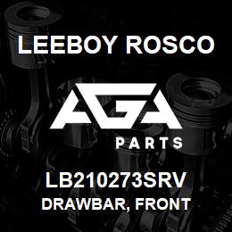 LB210273SRV Leeboy Rosco DRAWBAR, FRONT | AGA Parts