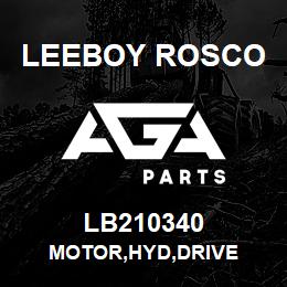 LB210340 Leeboy Rosco MOTOR,HYD,DRIVE | AGA Parts