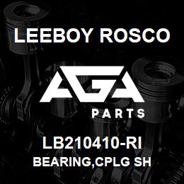 LB210410-RI Leeboy Rosco BEARING,CPLG SH | AGA Parts