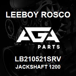 LB210521SRV Leeboy Rosco JACKSHAFT 1200 | AGA Parts