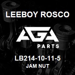 LB214-10-11-5 Leeboy Rosco JAM NUT | AGA Parts