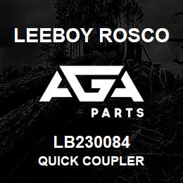 LB230084 Leeboy Rosco QUICK COUPLER | AGA Parts