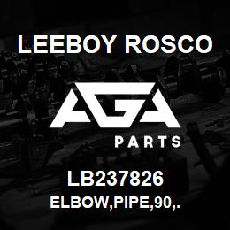 LB237826 Leeboy Rosco ELBOW,PIPE,90,. | AGA Parts