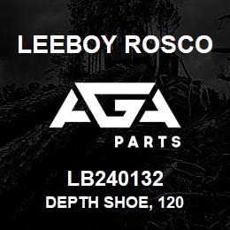 LB240132 Leeboy Rosco DEPTH SHOE, 120 | AGA Parts