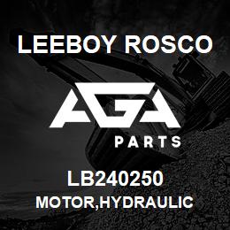 LB240250 Leeboy Rosco MOTOR,HYDRAULIC | AGA Parts