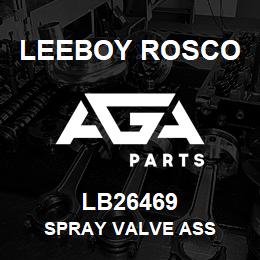 LB26469 Leeboy Rosco SPRAY VALVE ASS | AGA Parts