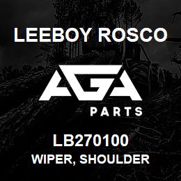 LB270100 Leeboy Rosco WIPER, SHOULDER | AGA Parts