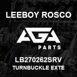 LB270262SRV Leeboy Rosco TURNBUCKLE EXTE | AGA Parts