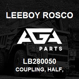 LB280050 Leeboy Rosco COUPLING, HALF, | AGA Parts