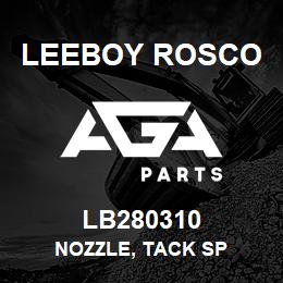 LB280310 Leeboy Rosco NOZZLE, TACK SP | AGA Parts