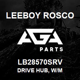 LB28570SRV Leeboy Rosco DRIVE HUB, W/M | AGA Parts