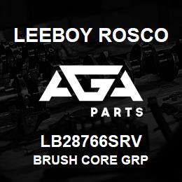 LB28766SRV Leeboy Rosco BRUSH CORE GRP | AGA Parts