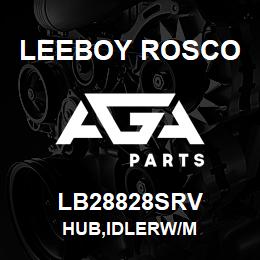 LB28828SRV Leeboy Rosco HUB,IDLERW/M | AGA Parts