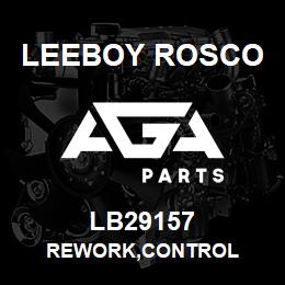 LB29157 Leeboy Rosco REWORK,CONTROL | AGA Parts