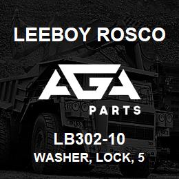 LB302-10 Leeboy Rosco WASHER, LOCK, 5 | AGA Parts