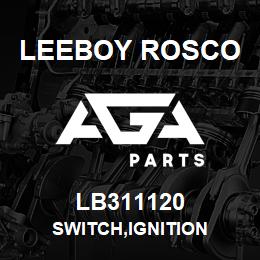 LB311120 Leeboy Rosco SWITCH,IGNITION | AGA Parts