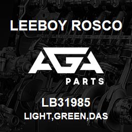 LB31985 Leeboy Rosco LIGHT,GREEN,DAS | AGA Parts