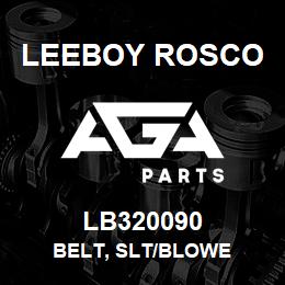 LB320090 Leeboy Rosco BELT, SLT/BLOWE | AGA Parts