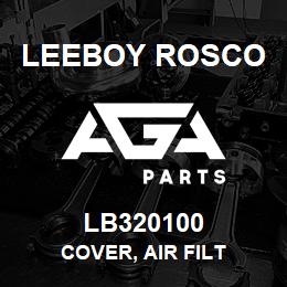 LB320100 Leeboy Rosco COVER, AIR FILT | AGA Parts