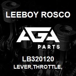 LB320120 Leeboy Rosco LEVER,THROTTLE, | AGA Parts