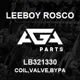 LB321330 Leeboy Rosco COIL,VALVE,BYPA | AGA Parts