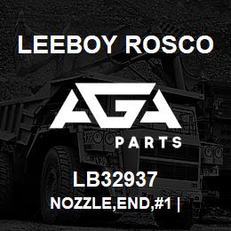 LB32937 Leeboy Rosco NOZZLE,END,#1 | | AGA Parts