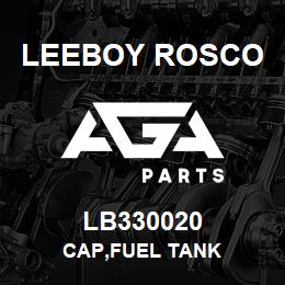 LB330020 Leeboy Rosco CAP,FUEL TANK | AGA Parts