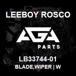 LB33744-01 Leeboy Rosco BLADE,WIPER | W | AGA Parts