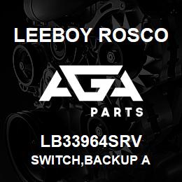 LB33964SRV Leeboy Rosco SWITCH,BACKUP A | AGA Parts