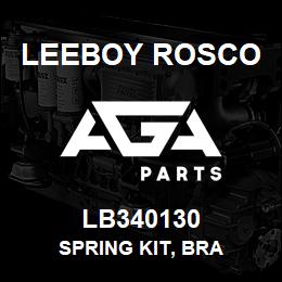 LB340130 Leeboy Rosco SPRING KIT, BRA | AGA Parts