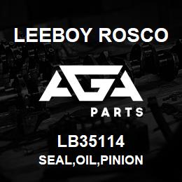 LB35114 Leeboy Rosco SEAL,OIL,PINION | AGA Parts