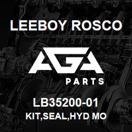 LB35200-01 Leeboy Rosco KIT,SEAL,HYD MO | AGA Parts