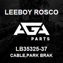 LB35325-37 Leeboy Rosco CABLE,PARK BRAK | AGA Parts