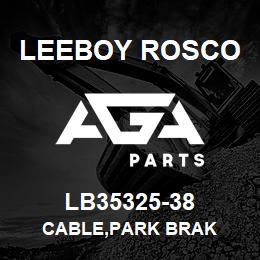 LB35325-38 Leeboy Rosco CABLE,PARK BRAK | AGA Parts