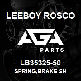 LB35325-50 Leeboy Rosco SPRING,BRAKE SH | AGA Parts