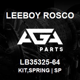 LB35325-64 Leeboy Rosco KIT,SPRING | SP | AGA Parts