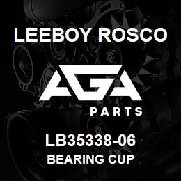 LB35338-06 Leeboy Rosco BEARING CUP | AGA Parts