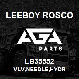 LB35552 Leeboy Rosco VLV,NEEDLE,HYDR | AGA Parts