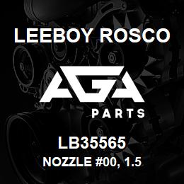 LB35565 Leeboy Rosco NOZZLE #00, 1.5 | AGA Parts