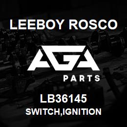 LB36145 Leeboy Rosco SWITCH,IGNITION | AGA Parts