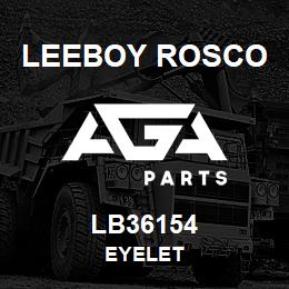 LB36154 Leeboy Rosco EYELET | AGA Parts