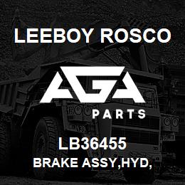 LB36455 Leeboy Rosco BRAKE ASSY,HYD, | AGA Parts