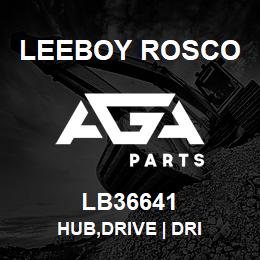 LB36641 Leeboy Rosco HUB,DRIVE | DRI | AGA Parts