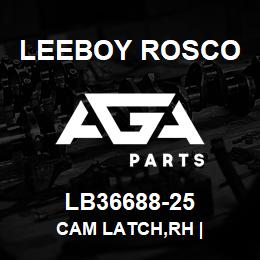 LB36688-25 Leeboy Rosco CAM LATCH,RH | | AGA Parts