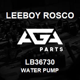 LB36730 Leeboy Rosco WATER PUMP | AGA Parts