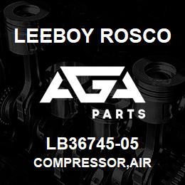 LB36745-05 Leeboy Rosco COMPRESSOR,AIR | AGA Parts