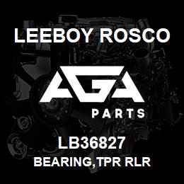 LB36827 Leeboy Rosco BEARING,TPR RLR | AGA Parts