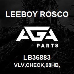 LB36883 Leeboy Rosco VLV,CHECK,08HB, | AGA Parts