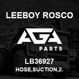 LB36927 Leeboy Rosco HOSE,SUCTION,2. | AGA Parts